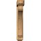 Ekena Millwork Legacy Craftsman Rough Sawn Bracket w/ Offset Brace, Western Red Cedar, 6"W x 28"D x 36"H BKT0604X28X36LEC04RWR - alternate 2